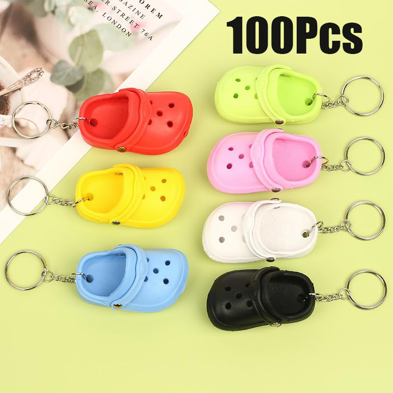 Croc Style Clog - 100Pcs Mini Croc Style Clog Shoe