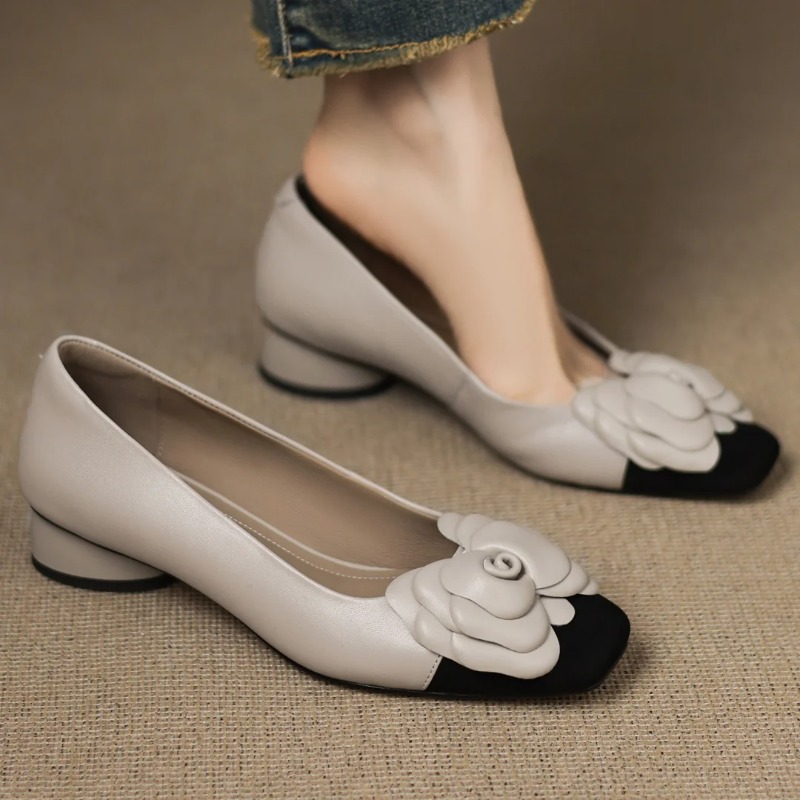 Women Shoes Size - Plus size 34-41 women's sheepskin mix