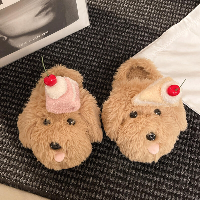 Women Shoes For Winter - Winter Fluffy Women's Slippers Home Cartoon