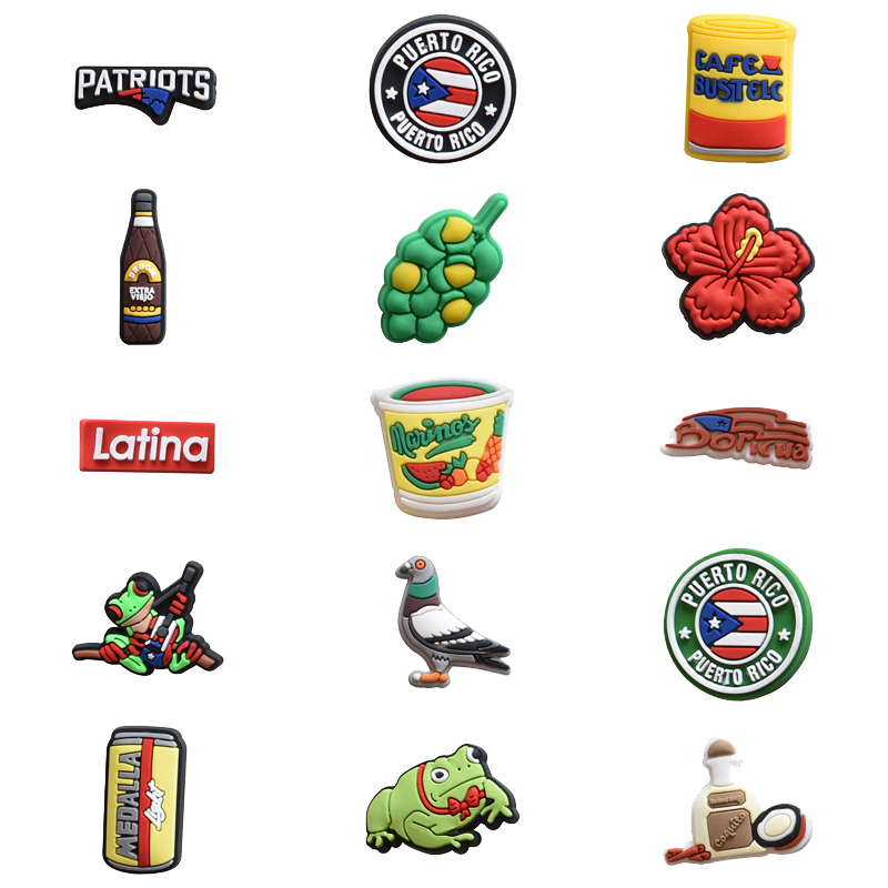 Croc Style Clog - Mexican Shoe Charms for Crocs Accessories