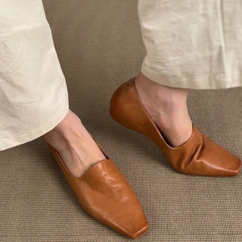 Women Shoes Size - Retro Flat Loafers Women's Slip-on British