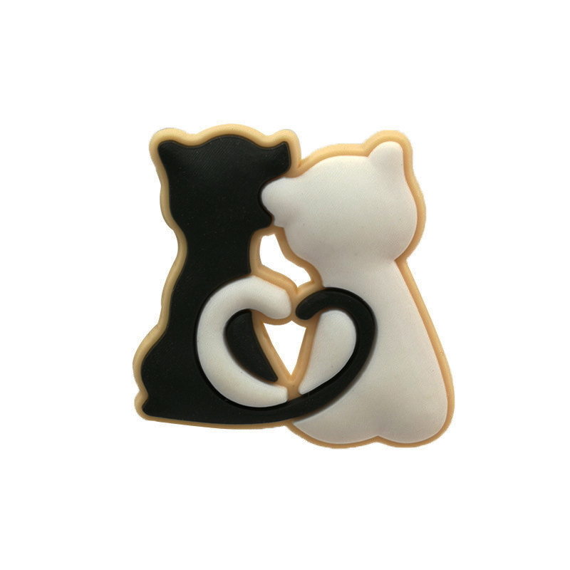 Cute Cats Shoe Charms Pin for  - огляд і ціна Croc Style Clog