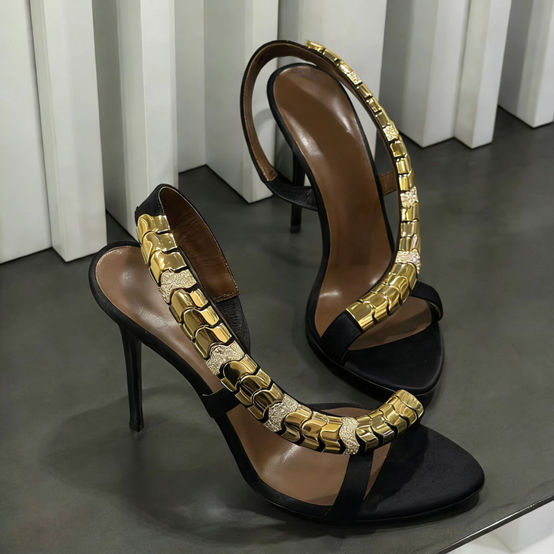 Luxury Rhinestones Sequined Sa - огляд і ціна Gladiator Sandal Women