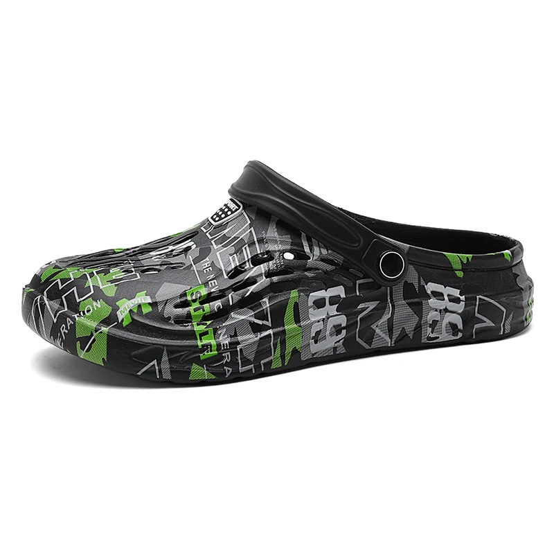 Plus Size New Men's Slippers S - огляд і ціна Croc Style Clog