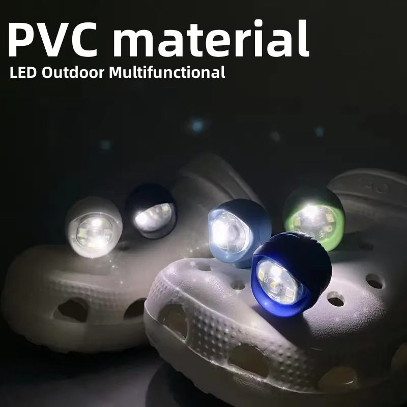 2/4/8Pcs Waterproof Shoe Light - огляд і ціна Croc Style Clog