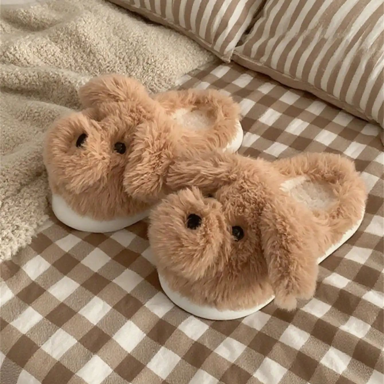 Women House Fur Slippers Casua - огляд і ціна Women Shoes For Winter