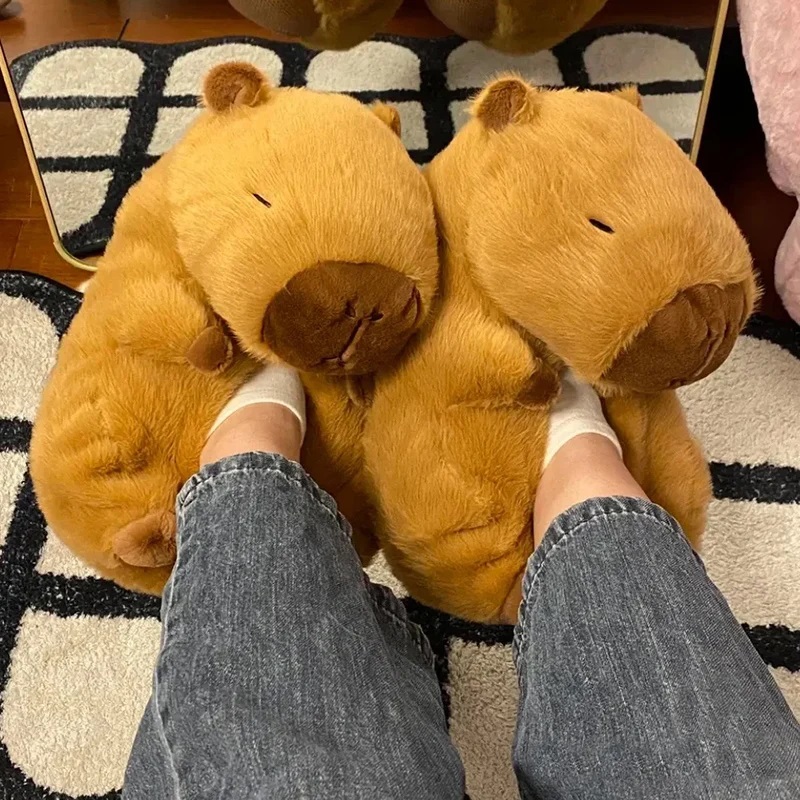 Novelty capybara slippers unis - огляд і ціна Women Shoes For Winter