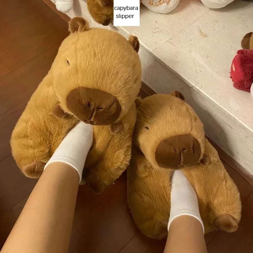 Novelty capybara slippers unis - огляд і ціна Women Shoes For Winter