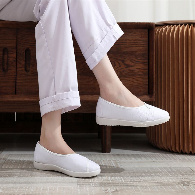 Soft Cloth Work Shoes Women Wh - огляд і ціна Women'S Shoes For Standing All Day