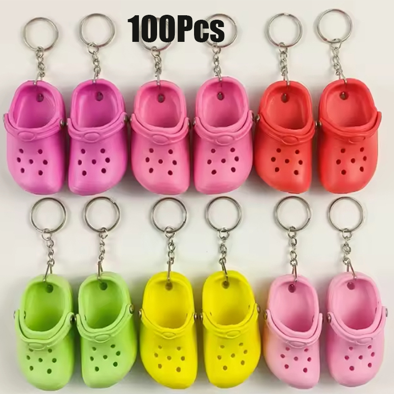 100Pcs Mini Croc Style Clog Ke - огляд і ціна Croc Style Clog