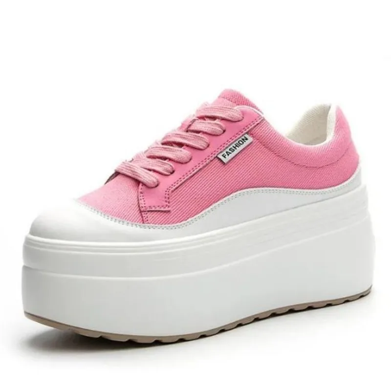 8cm New Canvas Genuine Leather - огляд і ціна Women Shoes Store
