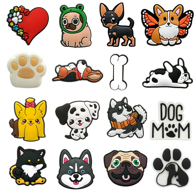 Cute Dog Shoe Charms for Crocs - огляд і ціна Croc Style Clog
