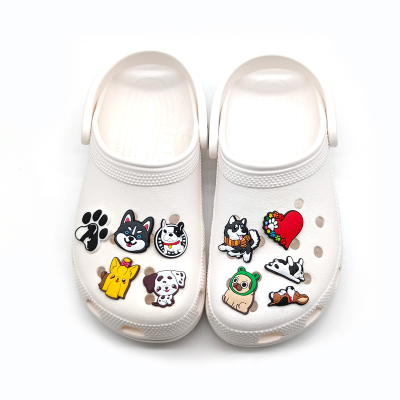 Cute Dog Shoe Charms for Crocs - огляд і ціна Croc Style Clog