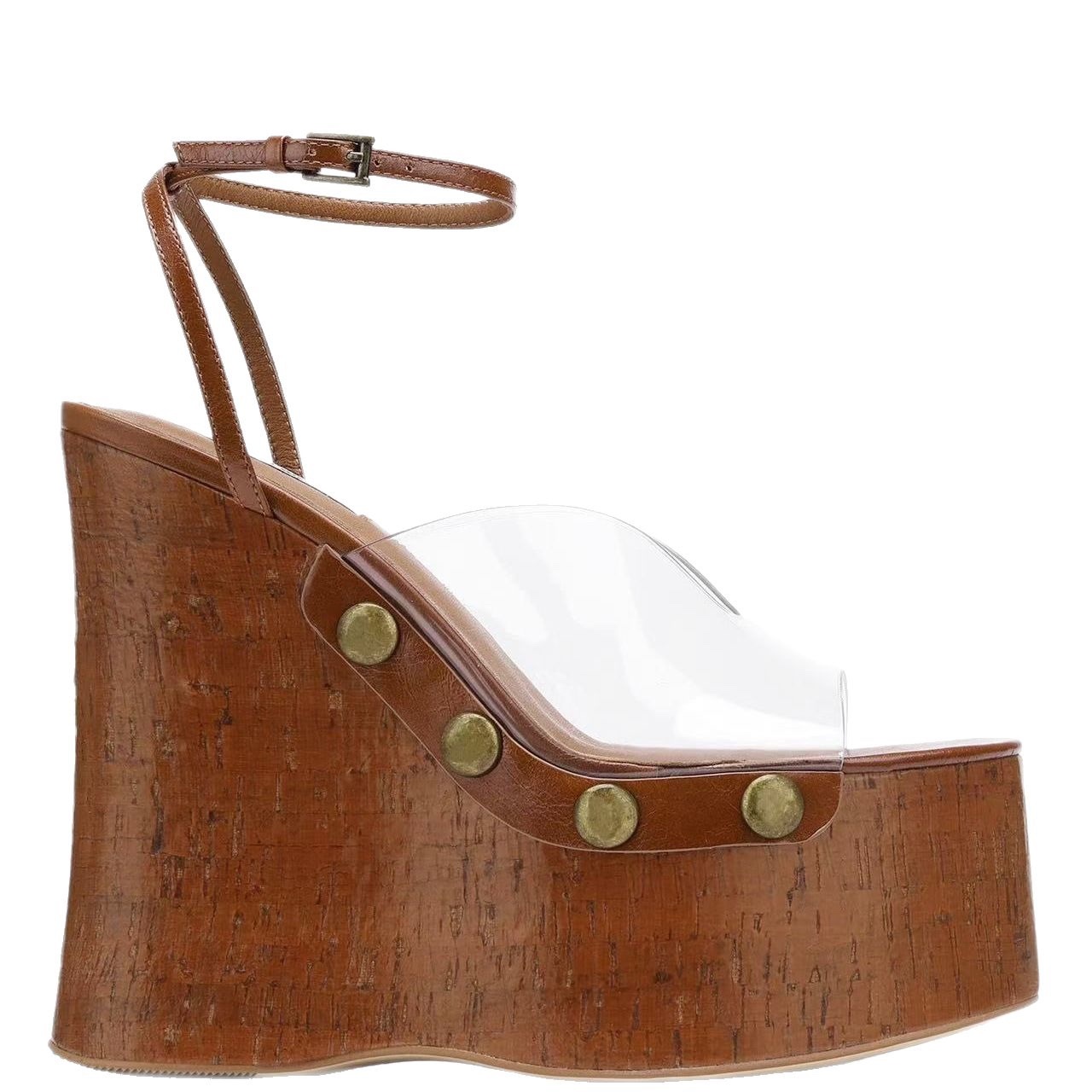 High-heeled 14 cm Thick-heeled - огляд і ціна Women'S Shoes Water Resistant