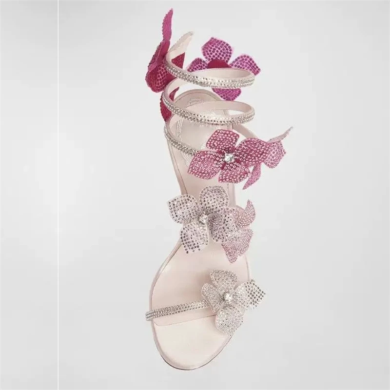 Eilyken Sexy CRYSTAL Flower Th - огляд і ціна Gladiator Sandal Women
