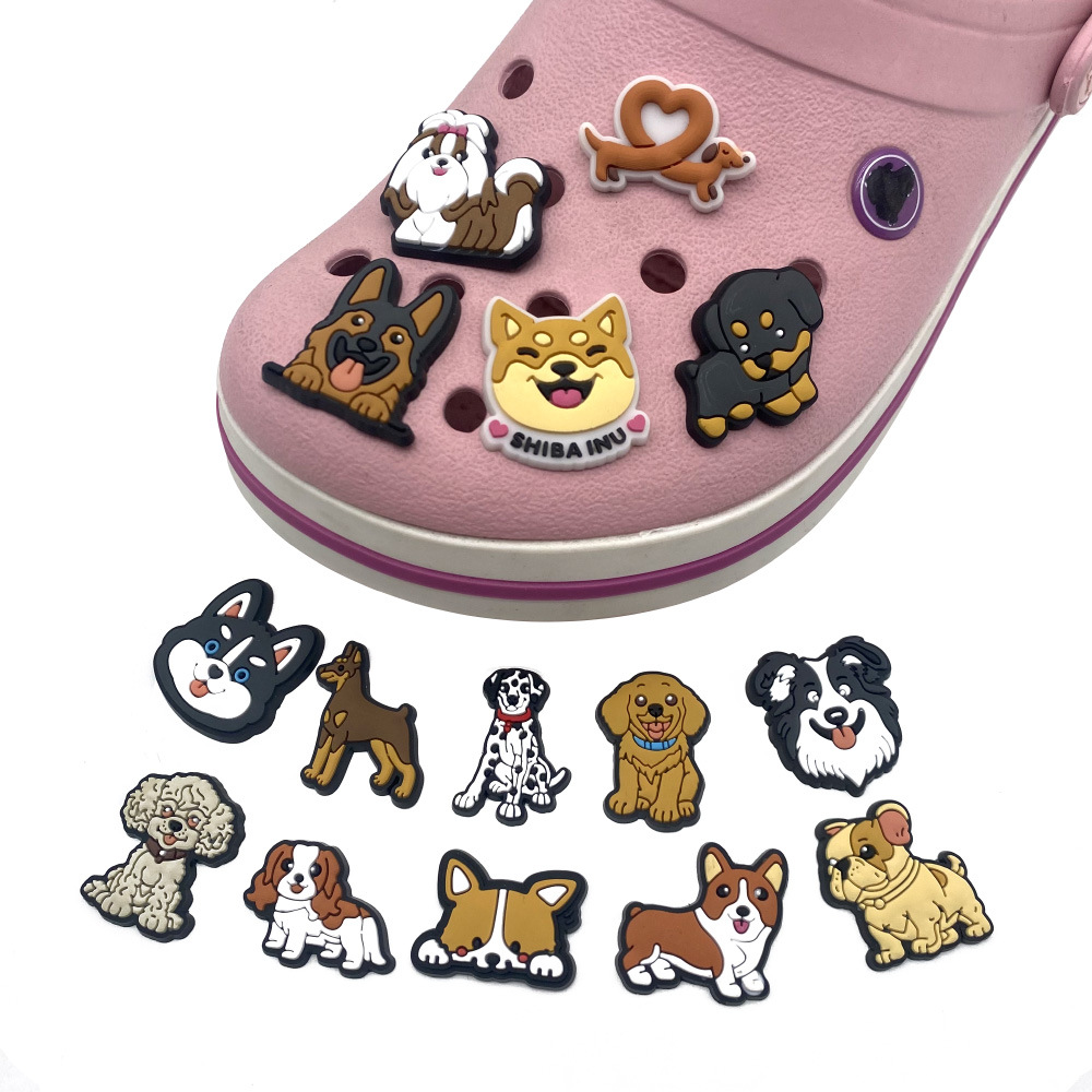 Animals Dog Shoe Charms Pin fo - огляд і ціна Croc Style Clog