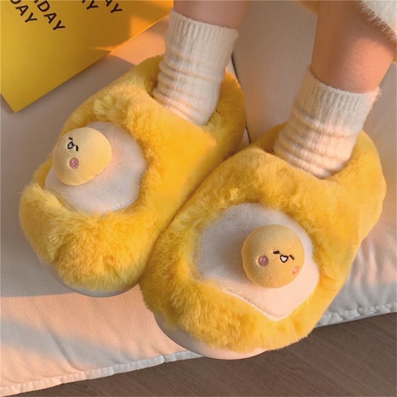 New cute fried egg shaped plus - огляд і ціна Women Shoes For Winter
