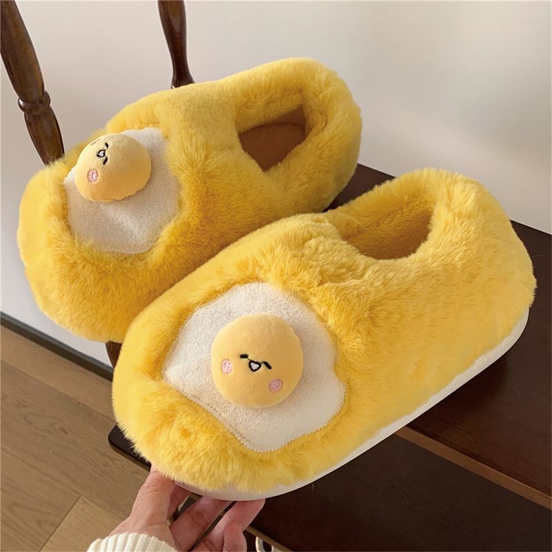 New cute fried egg shaped plus - огляд і ціна Women Shoes For Winter