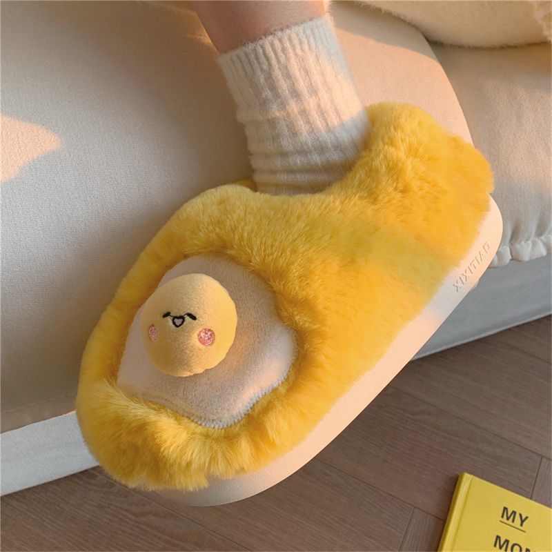New cute fried egg shaped plus - огляд і ціна Women Shoes For Winter