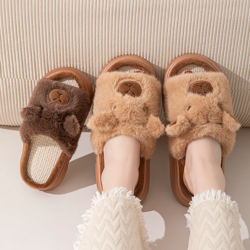 Hemp Cartoon Women's Slippers  - огляд і ціна Women Shoes On Sale