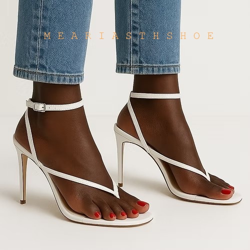 Beige Black Cross Straps Flip- - огляд і ціна Gladiator Sandal Women