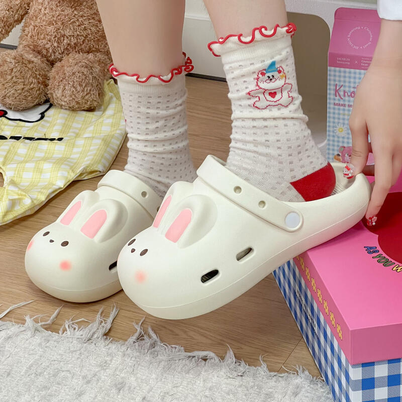 Cartoon Rabbit Clogs Women Sum - огляд і ціна Women'S Shoes Water Resistant