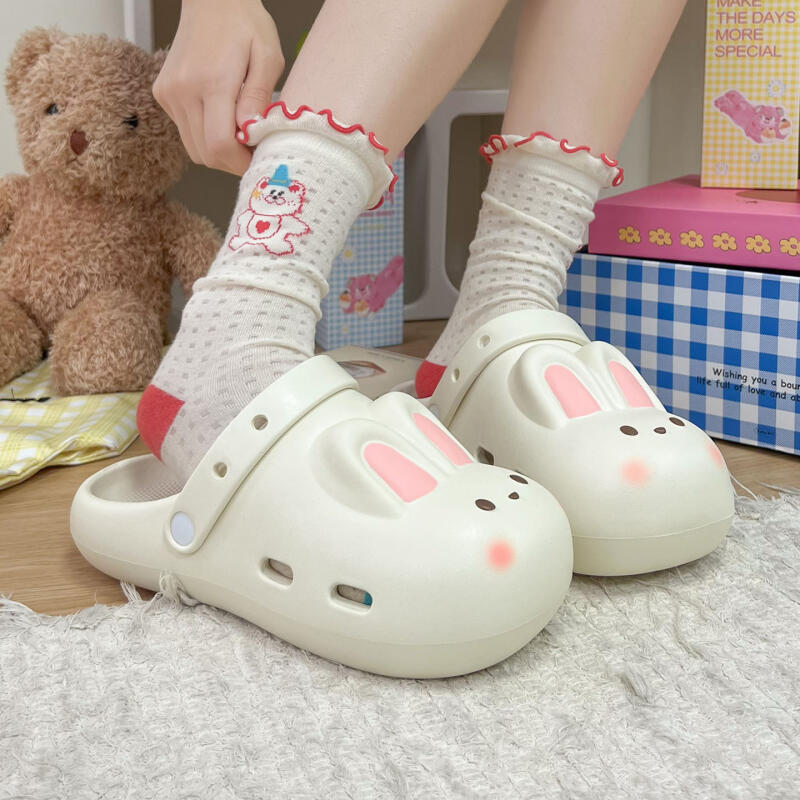 Cartoon Rabbit Clogs Women Sum - огляд і ціна Women'S Shoes Water Resistant