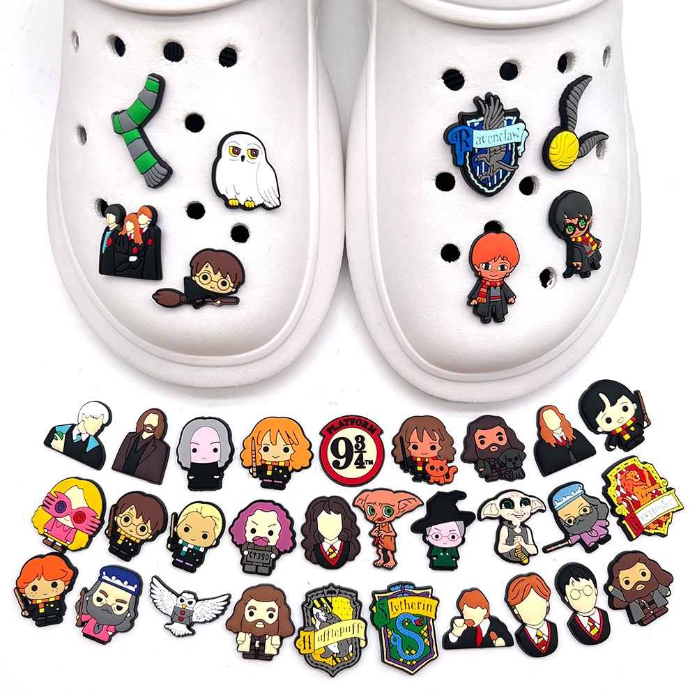 17-45Pcs Cartoon Shoe Charms f - огляд і ціна Croc Style Clog